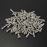 100Pcs,Bolts,Stainless,Steel,Screws,Button,Socket