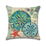 European,Style,Retro,Linen,Cotton,Pillow,Cover,Marine,Biological,Pillow,Furnishing,Mediterranean,Cushion,Cover