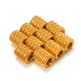 Suleve,M3AS1,10Pcs,Knurled,Standoff,Aluminum,Alloy,Anodized,Spacer