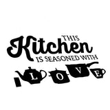 Creative,Sticker,Decal,Kitchen,Mural,Restaurants,Decorations