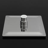 15x15cm,Square,Pressurized,Spray,Rainfall,Shower,Stainless,Steel