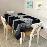 KCASA,American,Style,Creative,Landscape,Tablecloth,Waterproof,Proof,Tablecloth