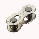 Durable,Silver,Bicycle,Chain,Magic,Buckle,Speed,Button