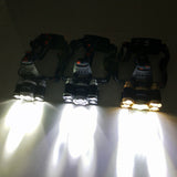 XANES,2500LM,Headlamp,Modes,Adjustable,Waterproof,2x18650,Battery,Charger,Light