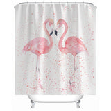 Flamingo,Waterproof,Shower,Curtain,Waterproof,Toilet,Cover,Toilet,Bathroom,Decor