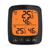 Large,Screen,Digital,Indoor,Outdoor,Thermometer,Hygrometer,Temperature,Humidity,Table,Alarm,Clock