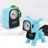 Deformed,Puppy,Clock,Children's,Alarm,Clock,Lovely,Cartoon,Table,Clock