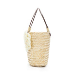 Women,Straw,Woven,Beach,Handbag,Shoulder,Outdoor,Travel