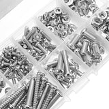 Suleve,MXSP4,Stainless,Steel,Phillips,Round,Screws,Washers,Assortment