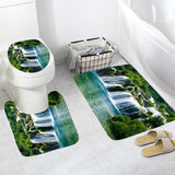 x180cm,Shower,Curtain,Carpets,Waterfall,Style,Bathroom