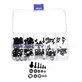 Suleve,MXNH2,150Pcs,Nylon,Black,hillips,Screw,Washers,Assortment