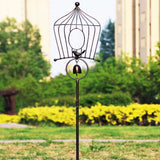 Waterproof,Retro,Birds,Shape,Stake,Chime,Welcoming,Frame,Stand,Balcony,Landscape,Outdoor,Garden,Decorations