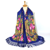 Printing,Tassel,Shawl,Scarf,Mexican,Scarf