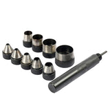 10pcs,Heavy,Hollow,Punch,Gasket,Leather,Rubber,Punching,Leather,Craft,Perforating,Tools