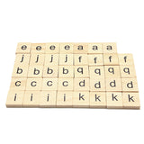 100pcs,School,Wooden,Scrabble,Tiles,Letters,Wedding,Pendants,Craft,Complete,Decor,Supplies