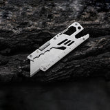 Multi,Folding,Utility,Knife,Portable,Survival,Tools,Carabiner,Ruler,Hexagonal,Wrench,Opener,Outdoor,Camping,Travel