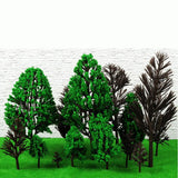 Micro,Model,Green,Trees,Mixed,Landscape,Garden,Scenery,Sandwork,Decorations