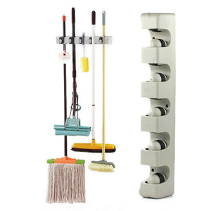 Position,Hooks,Mounted,Broom,Holder,Hanger,Kitchen,Shelf,Storage,Holder,Garage,Storage