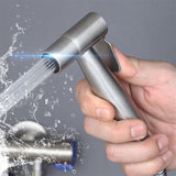 Stainless,Steel,Handheld,Douche,Bidet,Sprayer,Shower,Toilet,Adapter