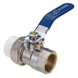 Brass,Internal,Thread,Manual,Valve,Nickel,Handle,1.6Mpa"