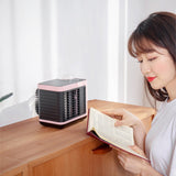 Portable,Negative,Conditioning,Humidifier,Purifier,Water,Cooling,Charging,Desktop,Cooling,Night,Light