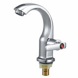 Chrome,Kitchen,Bathroom,Basin,Cooper,Single,Handle,Spout,Faucet