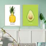 Loskii,FX64092,Sticker,Pineapple,Avocado,Waterproof,Stickers,Bedroom,Decoration,Decal,Stickers,Decor