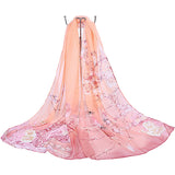 Women,Chiffon,Printing,Beach,Scarf,Shawl,Oversize,Outdoor,Sunscreen,Scarves