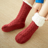 Women,Winter,Thickening,Casual,Socks,Silicone,Middle,Socks