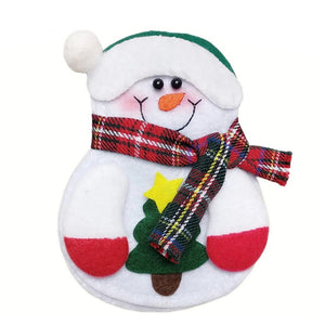 Christmas,Decor,Snowman,Kitchen,Tableware,Holder,Party,Ornament,Kitchen,Table