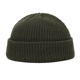 Unisex,Solid,Color,Knitted,Skull,Beanie