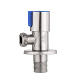 Stainless,Steel,Brushed,Water,Triangle,Valve,Thread,Angle,Valves,Rotatable,Switch,Toilet,Water,Heater