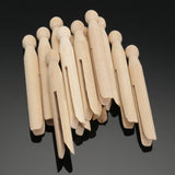 Traditional,Natural,Wooden,Craft,Clothespin,Dolly,Clothes,Washing,Lines,Crafts