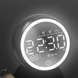 Night,Light,Bluetooth5.0,Speaker,Alarm,Clock,Radio,Desktop,Clock,Phone,Charger,Radio