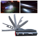 Folding,Knife,Flashlight,Lumen,Outdoor,Waterproof,Knife,Fishing,Scale