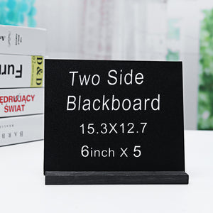 Blackboard,Double,Rustic,Message,Board,School,Stands