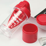 Outdoor,Camping,500ML,Portable,Sports,Drink,Shaker,Mixer,Water,Bottle,Plastic,Leakproof