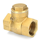 Brass,Swing,Check,Valve,Female,Threaded,Durable,Brass,Construction,Valves"