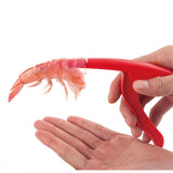 KCASA,Plastic,Seafood,Shell,Prawn,Curved,Peeler,Deveiner,Shrimp,Deveining,Peeling,Tools