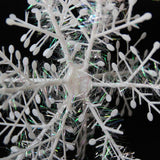 Loskii,Christmas,Snowflake,String,Light,Beautiful,Medium,Snowflake,Christmas,Decorations,Supplies