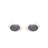 Visual,Protection,Clean,Small,Round,Frame,Metal,Sunglasses