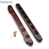 Clips,Wooden,Mounted,Snooker,Billiard,Mahogany,Decorations