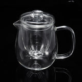 500ml,Glass,Teapot,Infuser,Filter,Herbal,Strainer,Kettle