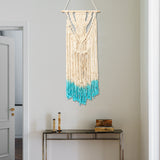 Beige,Handmade,Macrame,Hanging,Cotton,Tapestry,Bohemian,Decor