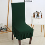 Universal,Stretch,Pleated,Chair,Covers,Skirt,Covers,Wedding,Banquet,Party,Hotel,Decor