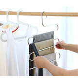 Mrosaa,layers,Shape,MultiFunctional,Clothes,Hangers,Pants,Storage,Hangers,Cloth,Multilayer,Storage,Cloth,Hanger