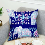 Bohemian,Style,Elephant,Printing,Cushion,Cover,Linen,Cotton,Throw,Pillow,Office