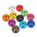 Suleve,M3AN12,10Pcs,Knurled,Thumb,Collar,Screw,Spacer,Washer,Aluminum,Alloy,Multicolor