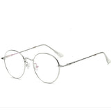 Unisex,Ultralight,Radiation,Protection,Eyeglasseess,Round,Metal,Vintage,Glasses