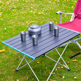 Outdoor,Aluminum,Alloy,Folding,Table,Portable,Picnic,Camping,Aluminum,Plate,Barbecue,Furniture